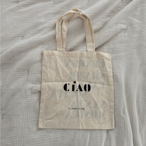 Clare V Lightweight Cotton Tote Bag - Picture 4 of 9